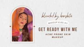 ACNE PRONE SKIN MAKEUP- Step by Step Tutorial | Secrets Revealed