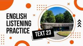 English Language Learning || English Listening Practice with Subtitle || The Maginot Line