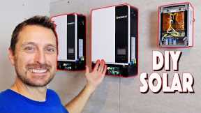 Growatt Inverter 5kw Installation And Wiring DIY Solar System!