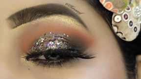 Bridal Makeup //Glitter Eye Makeup For Beginners //Eye Makeup Tutorial #makeup #bridalmakeup