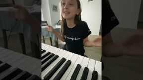 Playing music from China in piano