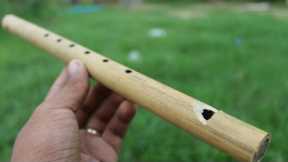 How to make a bamboo flute