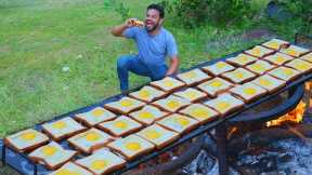 Quick and Healthy Egg Breakfast Recipe | American Breakfast with Egg And Bread