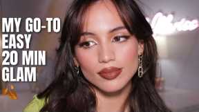 MY GO-TO: EASY 20 MIN GLAM ROUTINE| Janelle Mariss