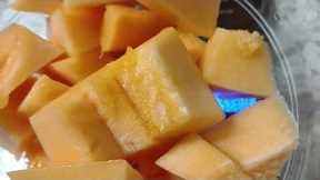 Making Banana Cantaloupe FFJ