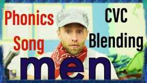 CVC Blending! Mr. B's Brain - Ep. 3: CVC Reading, Keep Your Motor Going
