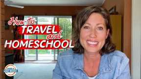 How To Travel and Homeschool - Online Curriculum Benefits With Monarch AOP | 197 Countries 3 Kids