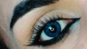 LEARN The easiest way to do reverse smokey  eye makeup tutorial! Smokey eye makeup !! Smokey liner