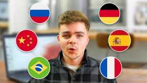 How I Learn Languages Fast Without Studying (Language Learning Masterclass)