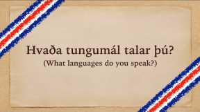 What Languages Do You Speak? - In Icelandic [EP.49]
