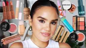 Full Face Of NEW Makeup | Elf, Tower28, Merit, TooFaced, Milk + more