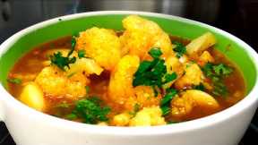 Natural, Healthy Vegan Dinner | Delicious White Bean Cauliflower Curry | Easy cooking