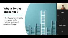 Encouraging language learners to practise speaking with a 30-day challenge with Elton LaClare