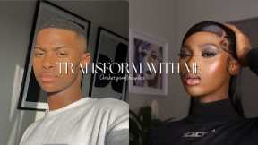 GRWM: lets chitchat|makeup routine|makeup transformation
