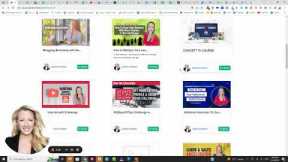 Student View of Online Courses & Course Player in TekMatix