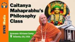 Caitanya Mahaprabhu's Philosophy Class | CC 2.10.108-109 | Atlanta Philosophical Camp