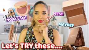 GET READY WITH ME | TRYING Patrick Ta Crème Foundation + *NEW* Makeup