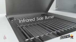 Mont Alpi 400  Deluxe Island with Fridge Cabinet - MAi400-DFC