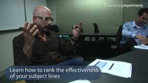 Elements of effective subject lines