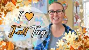 I heart Fall Tag