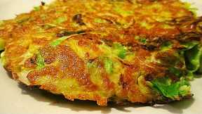 Make A Cabbage Pie In 5 Minutes- Healthy & Cheap!