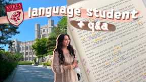 🇰🇷 REALISTIC day at korea uni + language school q&a