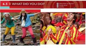 WHAT DID YOU DO ? |Unit 6 | 6.3 WHAT DID YOU DO ?  | THE PAST | english| Speakout Elementary