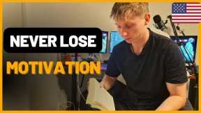 How to stay motivated while learning a language