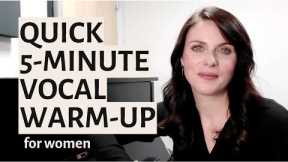 fast singing vocal warm up