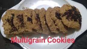 Healthy Multigrain Cookies |5 Mins Recipe For Weight Loss | Eggless Cookies - Healthy simple cooking