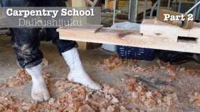 Part 2 - Traditional Japanese Carpentry - Daikushijuku - Itakura House - Kanawatsugi and Hashira