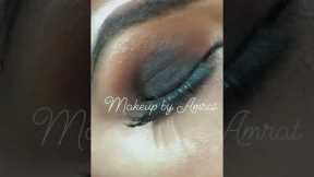 green smokey eye makeup tutorial