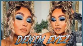 DENIM EYES | Get Ready With Me Makeup Tutorial