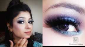 blue eye makeup tutorial