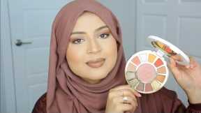 SOFT GLAM FALL MAKEUP TUTORIAL | *NEW* TARTE RAINFOREST TEMPTATIONS EYE & CHEECK PALETTE TUTORIAL