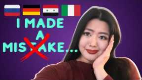 How NOT to define your 2023 language learning goals (when learning multiple languages)