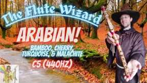 C5 Arabian Native style Bamboo Flute | Root chakra Meditation @The-Flute-Wizard