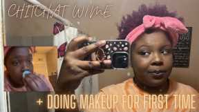 CHITCHAT WITH ME/ DOING MY MAKEUP FOR THE FIRST TIME #teen