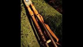 Some experimenting on Double Bamboo flute in E