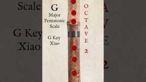 Xiao Tutorial - the G and F Major Pentatonic Scales.