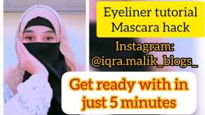 How do i do my eyes makeup? / eyeliner tutorial/ mascara hack 🤩