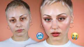 I'm cold AND crying makeup tutorial