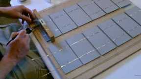 How to make a Solar Panel - Wiring, Soldering, and Cell Layout - Explained Simply!