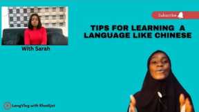 Tips to learn a foreign language like Chinese @chinesewithsarah8761