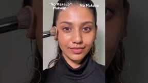 The No Makeup Makeup Look Vs No Makeup | How To Pull Off The No Makeup Look | Nykaa #shorts