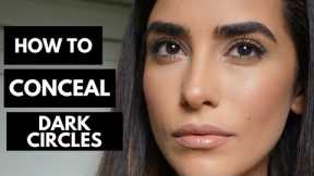 A Full Coverage Makeup Tutorial Hiding DARK CIRCLES!