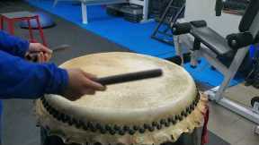 How to Play the Chinese Lion Drum for Beginners (3 Star Drum)