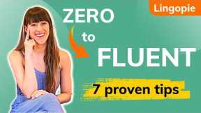 How to become fluent in any language | WORKS 100% | Lingopie