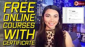 Free Online Courses with Certificate of Completion 2022