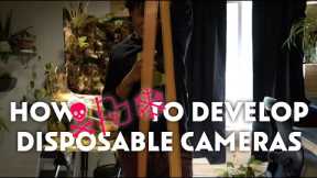 Developing disposable cameras